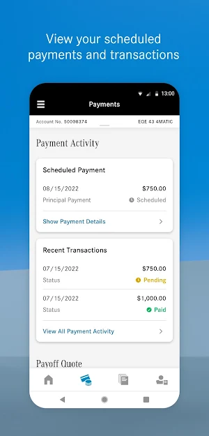 Mercedes me Finance Screenshot 3