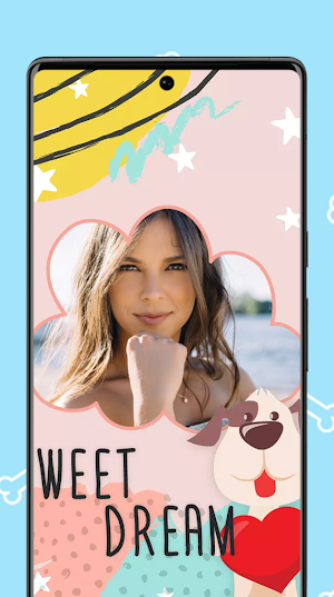 Pet Photo Frames Editor Screenshot 1