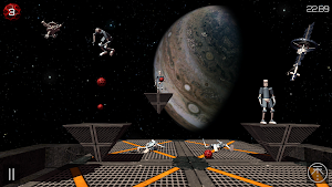 Space Robot Dodgeball Screenshot 0