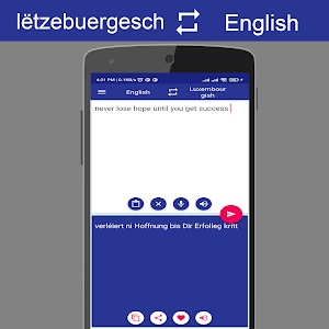 Luxembourgish English Trans Screenshot 3