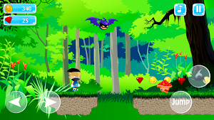 Super Ninja Jungle Adventure:N Screenshot 0