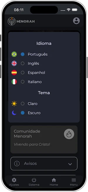 Comunidade Presença Menorah Screenshot 2