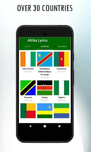 Afrika Lyrics - Music Lyrics & Translation Screenshot 0