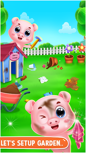Baby pig daycare games Screenshot 0