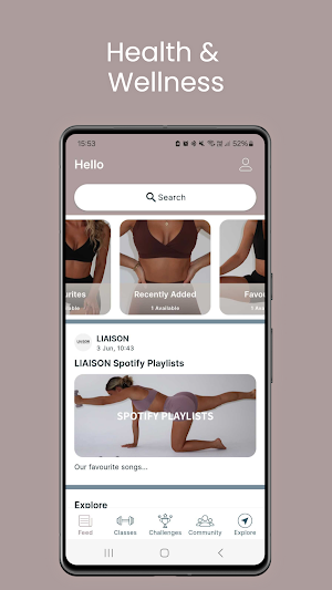 LIAISON HEALTH & WELLNESS Screenshot 1
