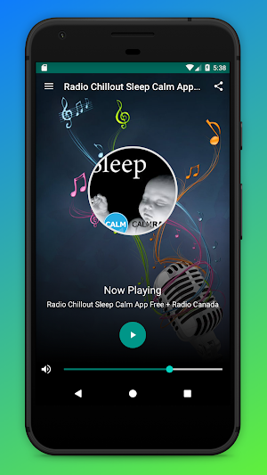 Calm Sleep Radio App CA Online Screenshot 0