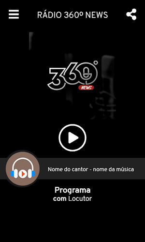 Rádio 360º News Screenshot 1