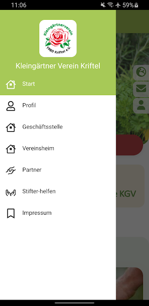 Kleingärtner Verein Kriftel Screenshot 2