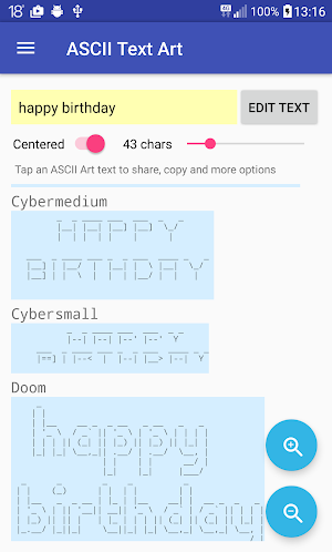 ASCII Text Art Screenshot 3