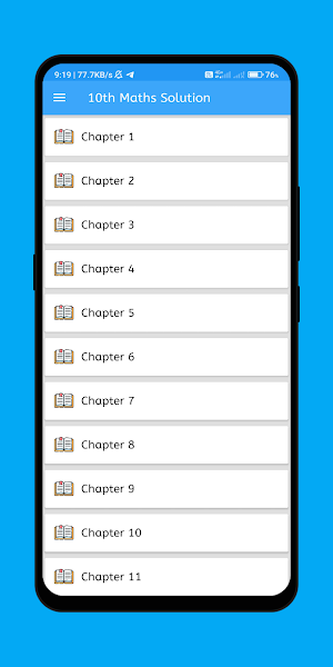 Class 10 Maths NCERT Solution Screenshot 0