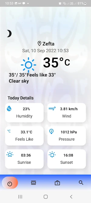 weatherHeat Screenshot 3