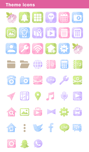 Summer Wallpaper Watercolor Morning Glories Theme Screenshot 3