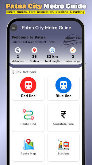 Patna City Metro Guide Screenshot 0