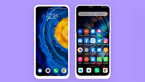 Launcher Huawei Mate 40, 30 Screenshot 1
