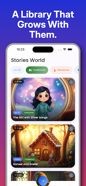 WonderWay: Kids Audio Stories Screenshot 2
