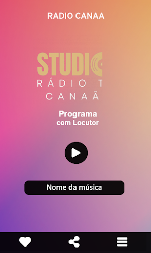 RÁDIO CANAÃ Screenshot 1