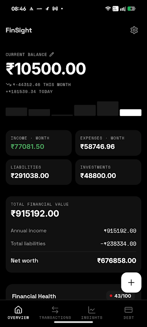 FinSight Screenshot 3