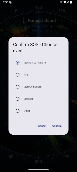 BoatSOS – Maritime Rescue Screenshot 1