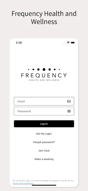 Frequency Health and Wellness Screenshot 0