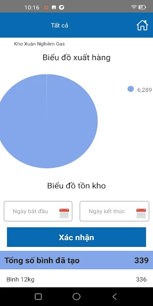 XN GAS-ứng dụng truy xuất nguồn gốc bình Gas Screenshot 3