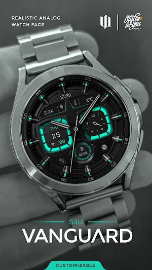 S4U Vanguard Hybrid watch face Screenshot 0