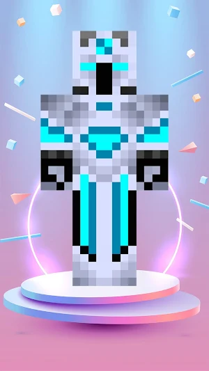 Frost Diamond Skin Minecraft Screenshot 0