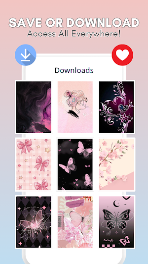 Black Pink Aesthetic Wallpaper Screenshot 3