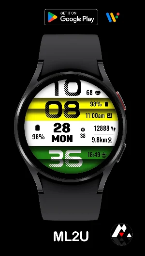 ML2U 126 Watch Face Screenshot 2