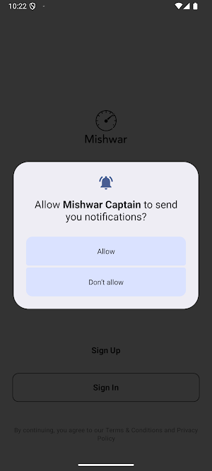 Mishwar Driver Screenshot 0