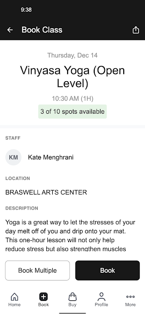 BRASWELL ARTS CENTER Screenshot 2