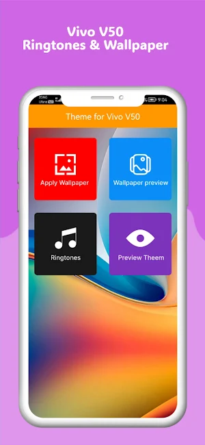 Theme & Ringtones for Vivo V50 Screenshot 0