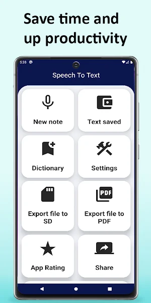 Speech to Text & Voice Typing Screenshot 0