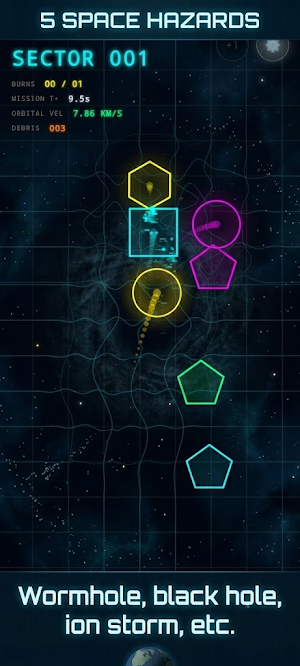 Orbital Decay - space physics Screenshot 2