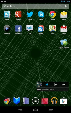 Limitless Grid Live Wallpaper Screenshot 2