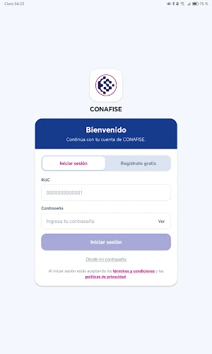 Conafise Screenshot 3