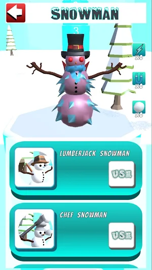Snowman Race Screenshot 3