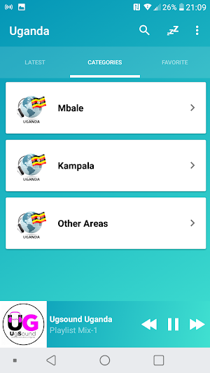 Uganda radios online Screenshot 1