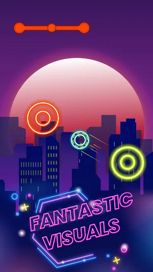 Neon Ball Hop– Shoot the Ball Screenshot 3