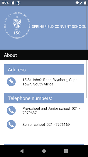 Springfield Convent School Screenshot 1