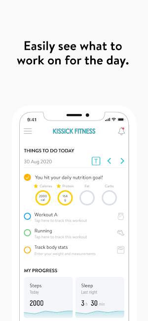 Kissick Fitness Screenshot 1
