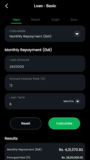 Financial Calculator of India Screenshot 3