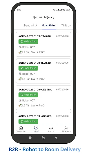 R2R - Robot to Room Delivery Screenshot 3