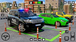 Police Car Parking & Driving Screenshot 0