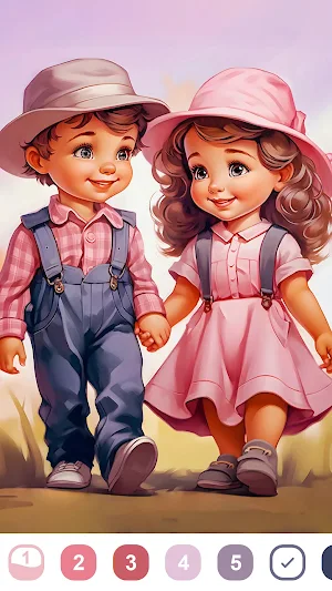 Love Color - Paint By Number Screenshot 0