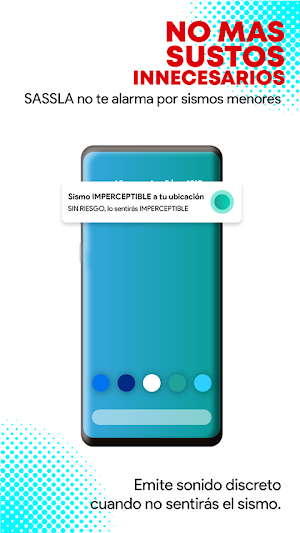 SASSLA: Sismos en tiempo real Screenshot 0