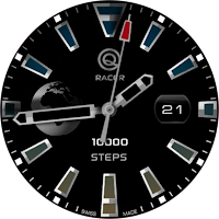 Racer Watchface Animated