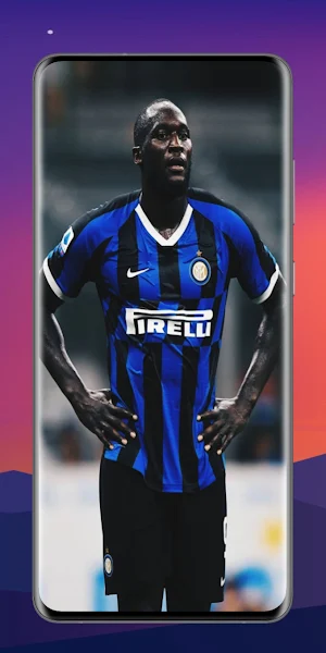 Romelu Lukaku 4K Wallpaper Screenshot 1