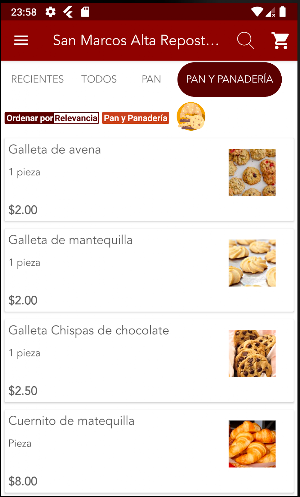 Panadería San Marcos Screenshot 3