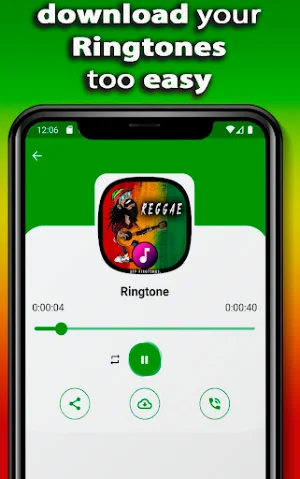 Reggae Music Ringtones App Screenshot 3
