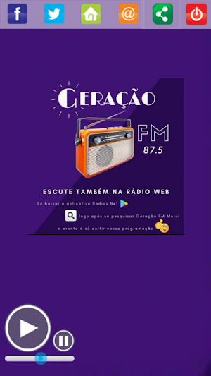Rádio Geração Mojui FM 87.5 Screenshot 2